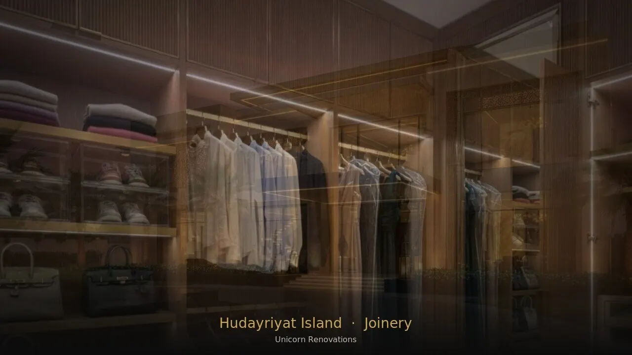 Joinery & Cabinetry in Hudayriyat Island