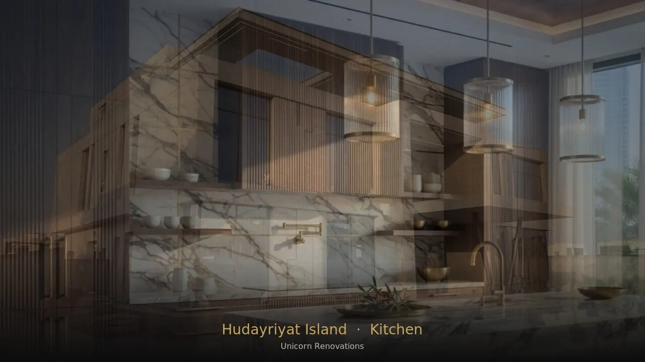 Kitchen Renovation in Hudayriyat Island