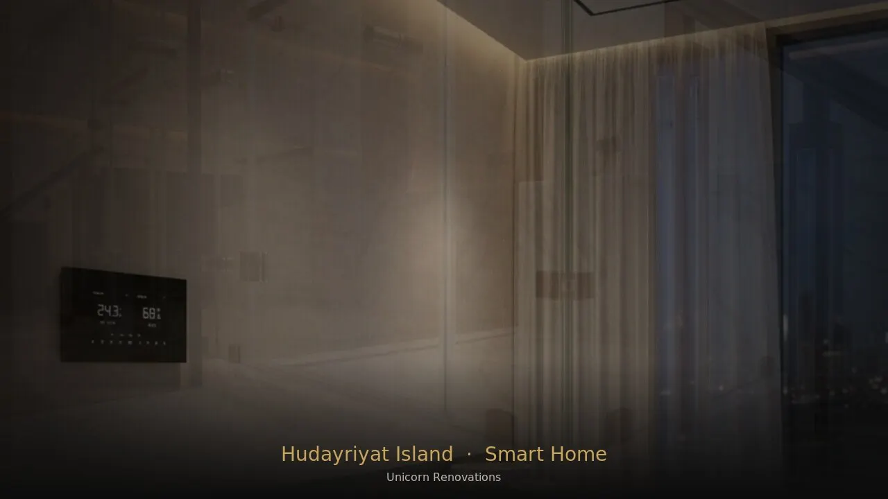 Smart Home in Hudayriyat Island