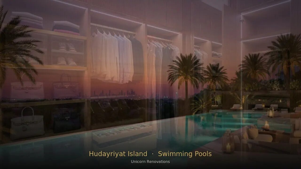 Swimming Pool Construction & Renovation in Hudayriyat Island
