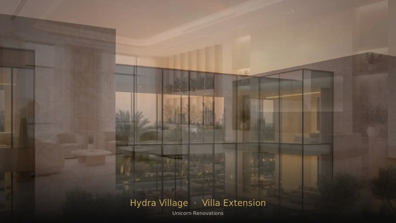 Villa Extension in Hydra Village