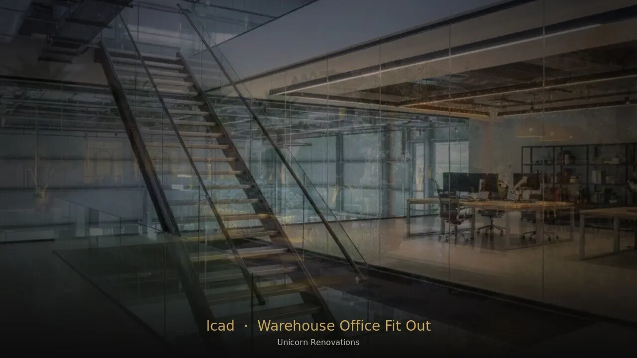 Warehouse Office Fit-Out in ICAD
