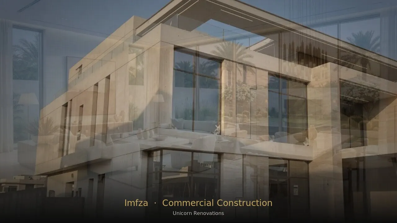 Commercial Construction in International Media Production Zone