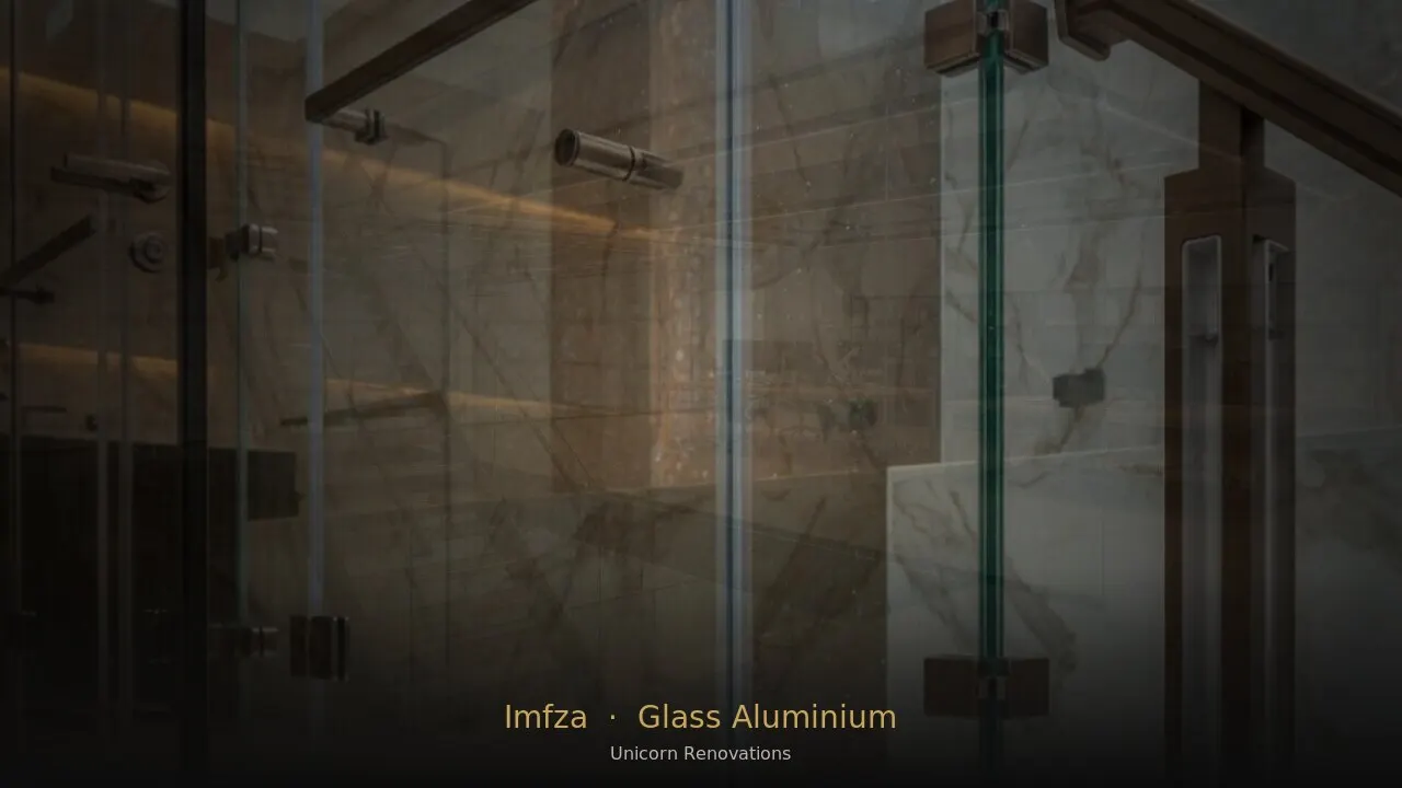 Glass & Aluminium Works in International Media Production Zone