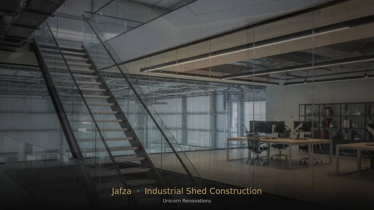 Industrial Shed Construction in Jebel Ali Free Zone