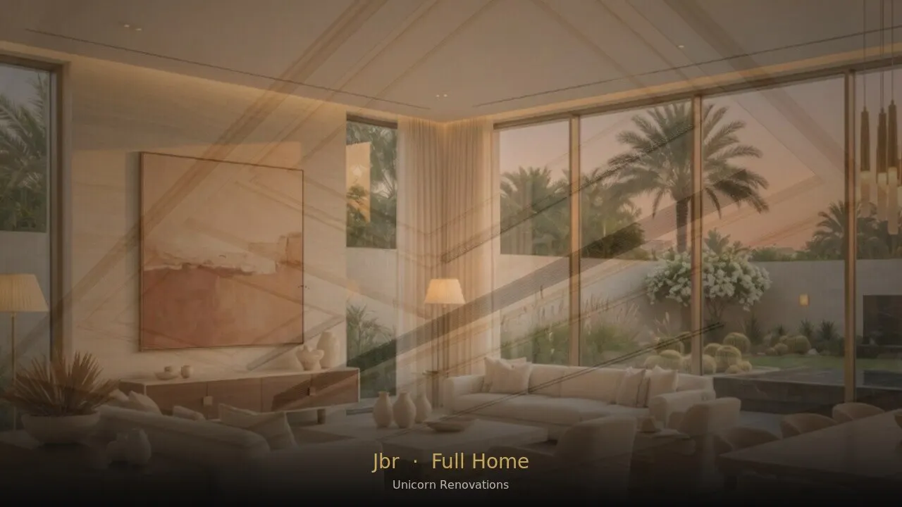 Full Home Renovation in Jumeirah Beach Residence