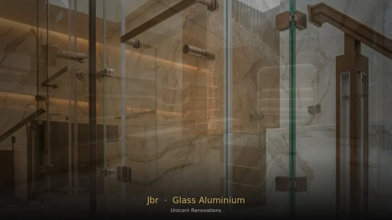 Glass & Aluminium Works in Jumeirah Beach Residence