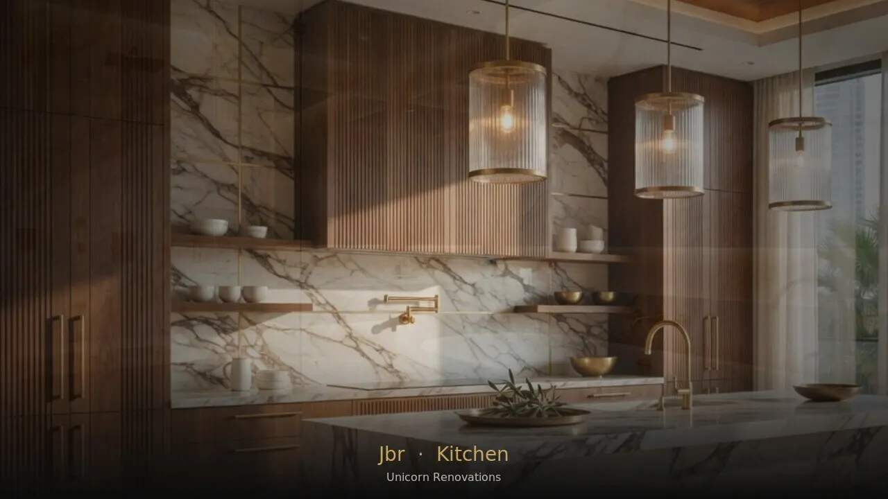 Kitchen Renovation in Jumeirah Beach Residence