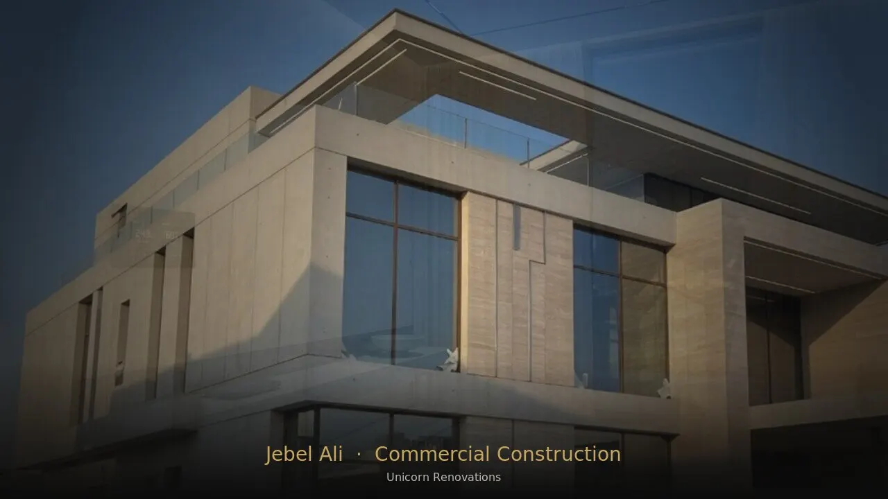 Commercial Construction in Jebel Ali — Unicorn Renovations