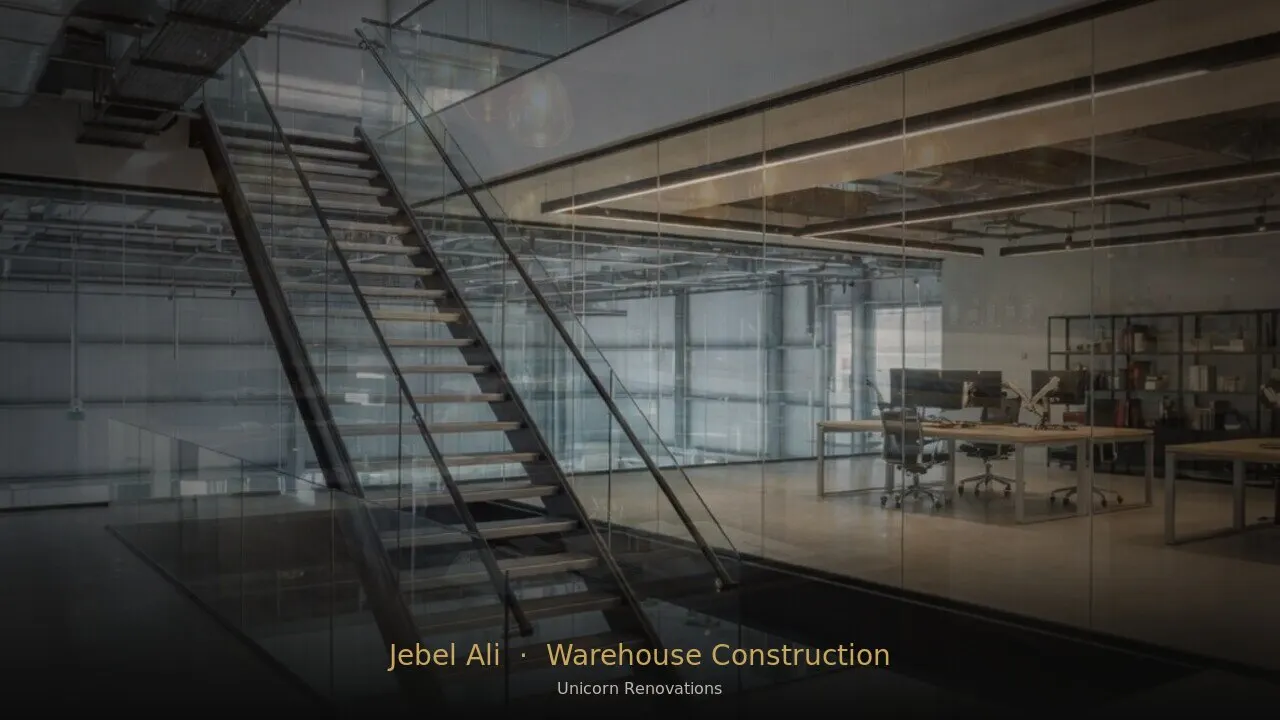 Warehouse Construction in Jebel Ali
