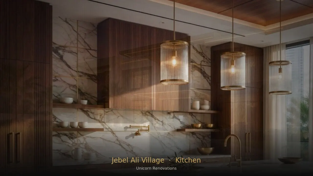 Kitchen Renovation in Jebel Ali Village