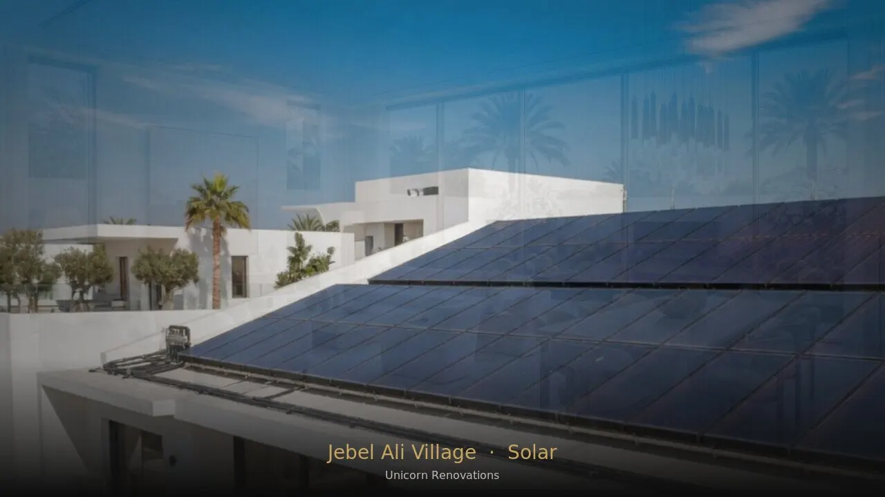Solar Solutions in Jebel Ali Village