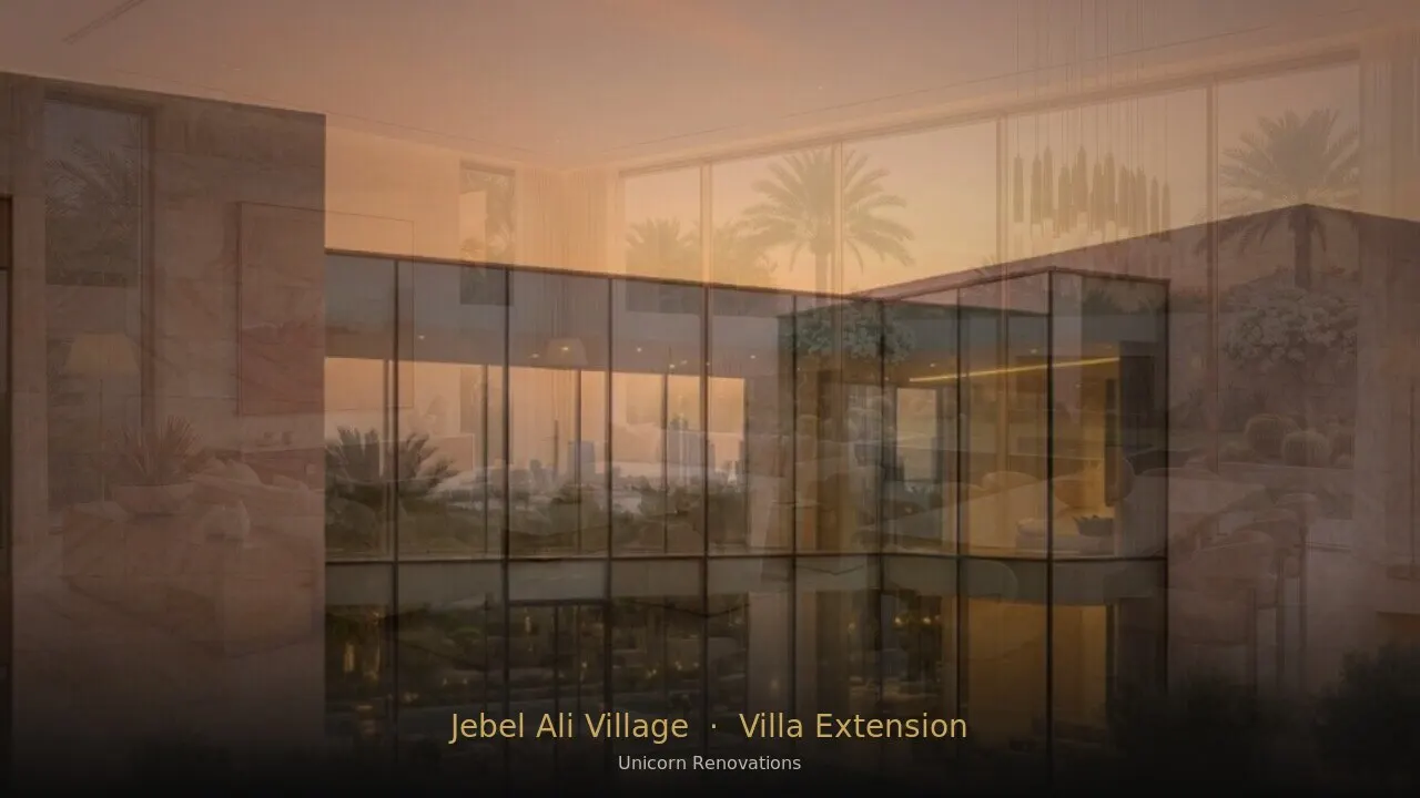 Villa Extension in Jebel Ali Village