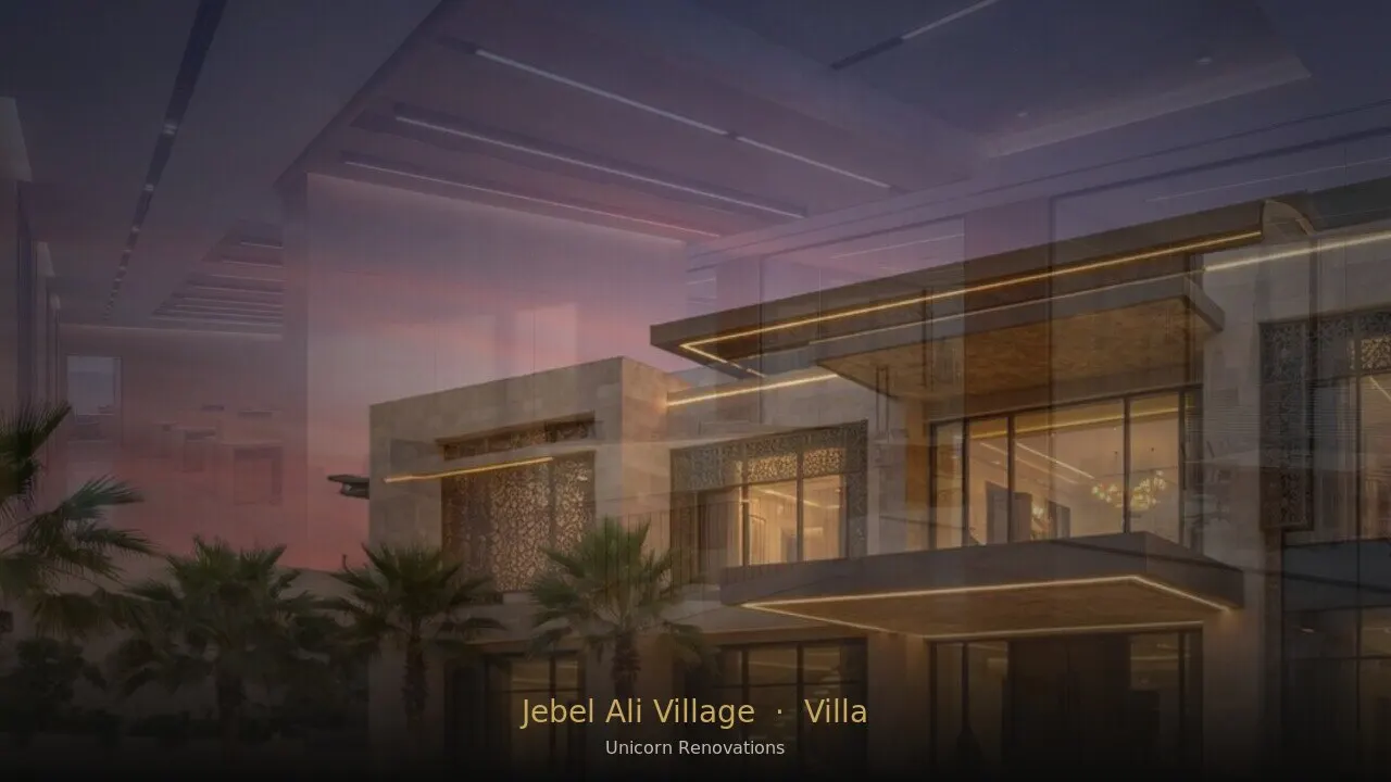 Villa Renovation in Jebel Ali Village