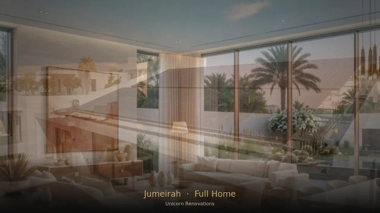 Full Home Renovation in Jumeirah