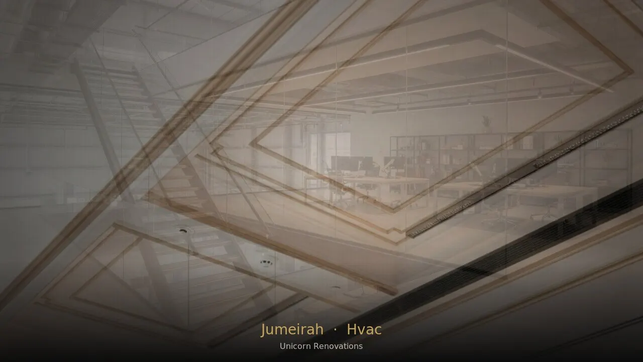 HVAC Installation in Jumeirah — Unicorn Renovations