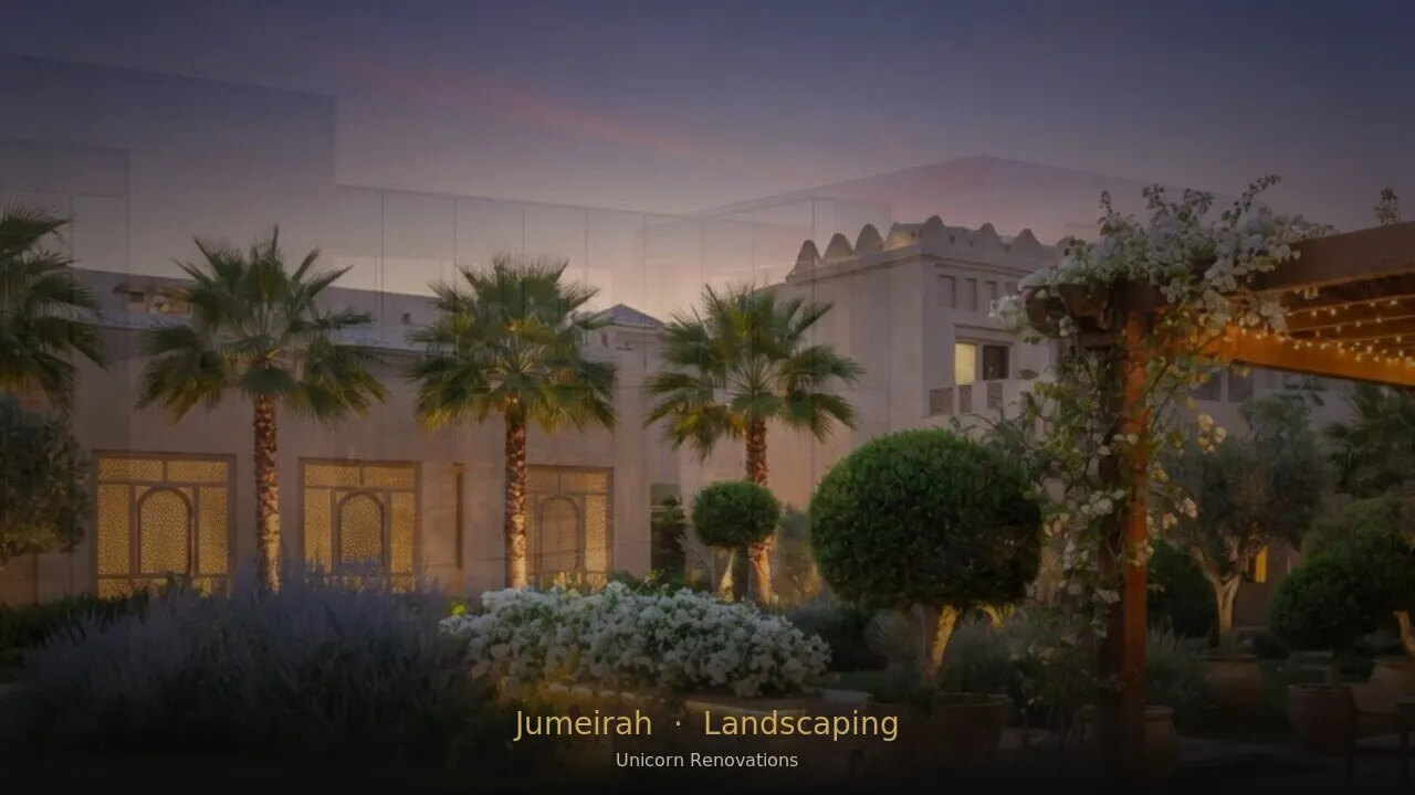 Landscaping in Jumeirah