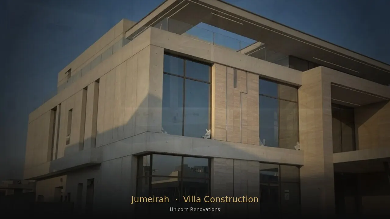 Villa Construction in Jumeirah