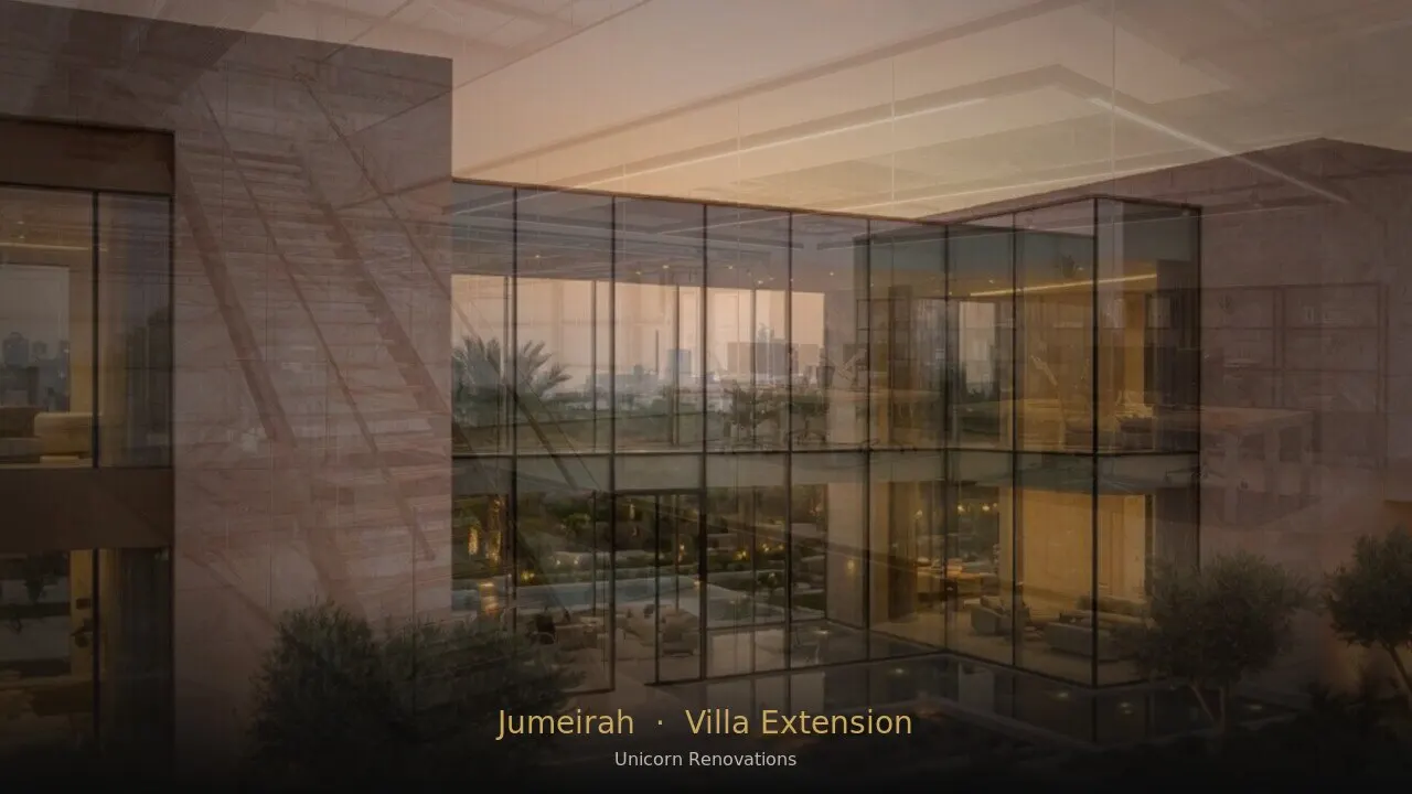 Villa Extension in Jumeirah