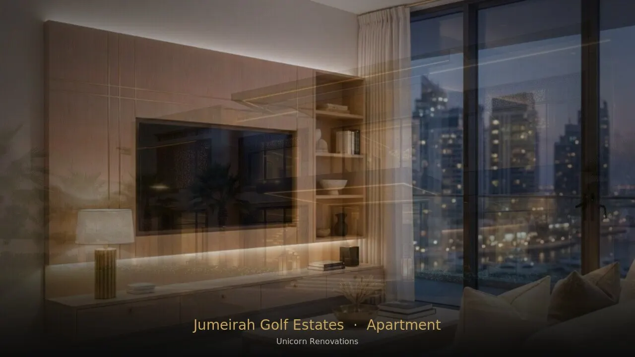 Apartment Renovation in Jumeirah Golf Estates