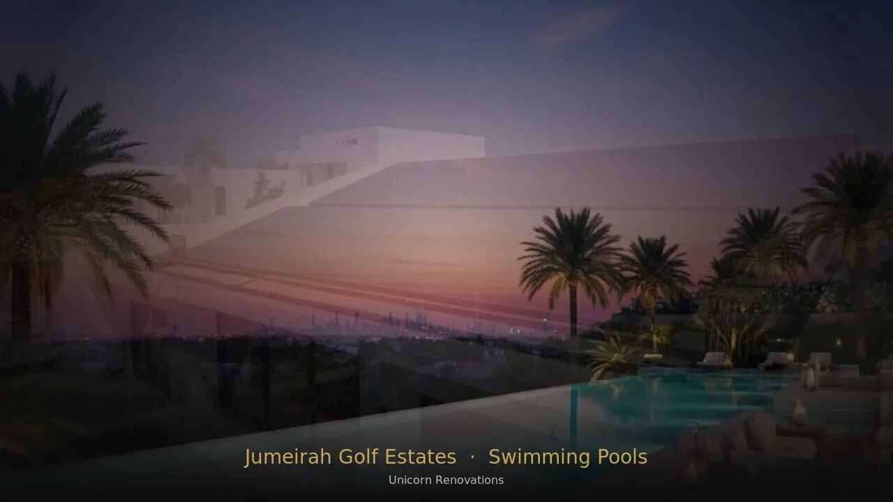 Swimming Pool Construction & Renovation in Jumeirah Golf Estates