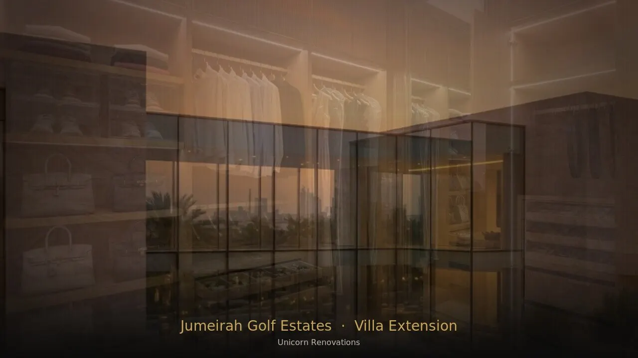 Villa Extension in Jumeirah Golf Estates