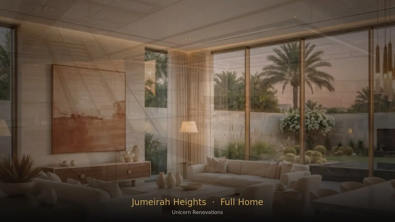 Full Home Renovation in Jumeirah Heights
