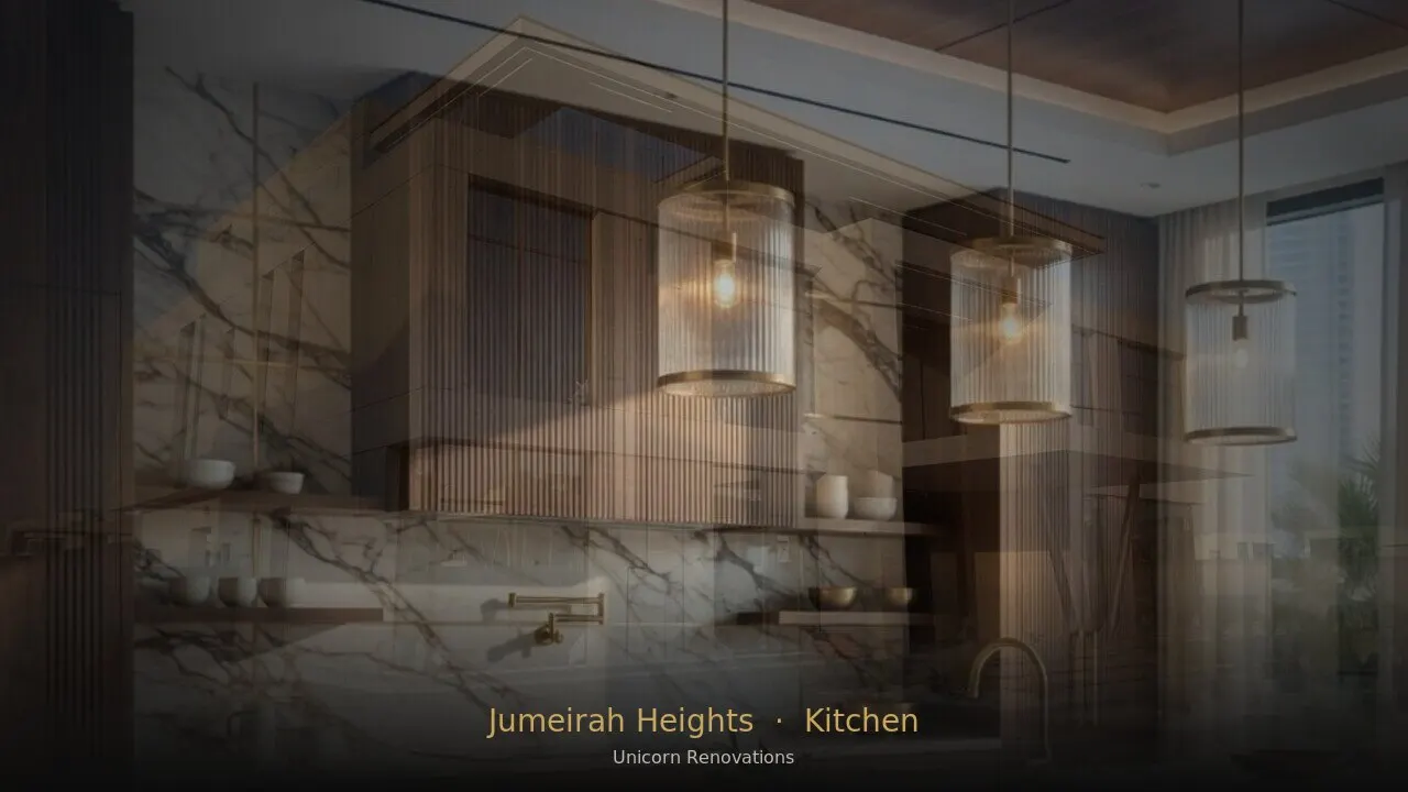 Kitchen Renovation in Jumeirah Heights