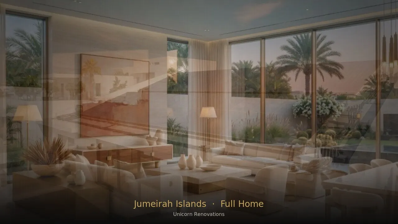 Full Home Renovation in Jumeirah Islands