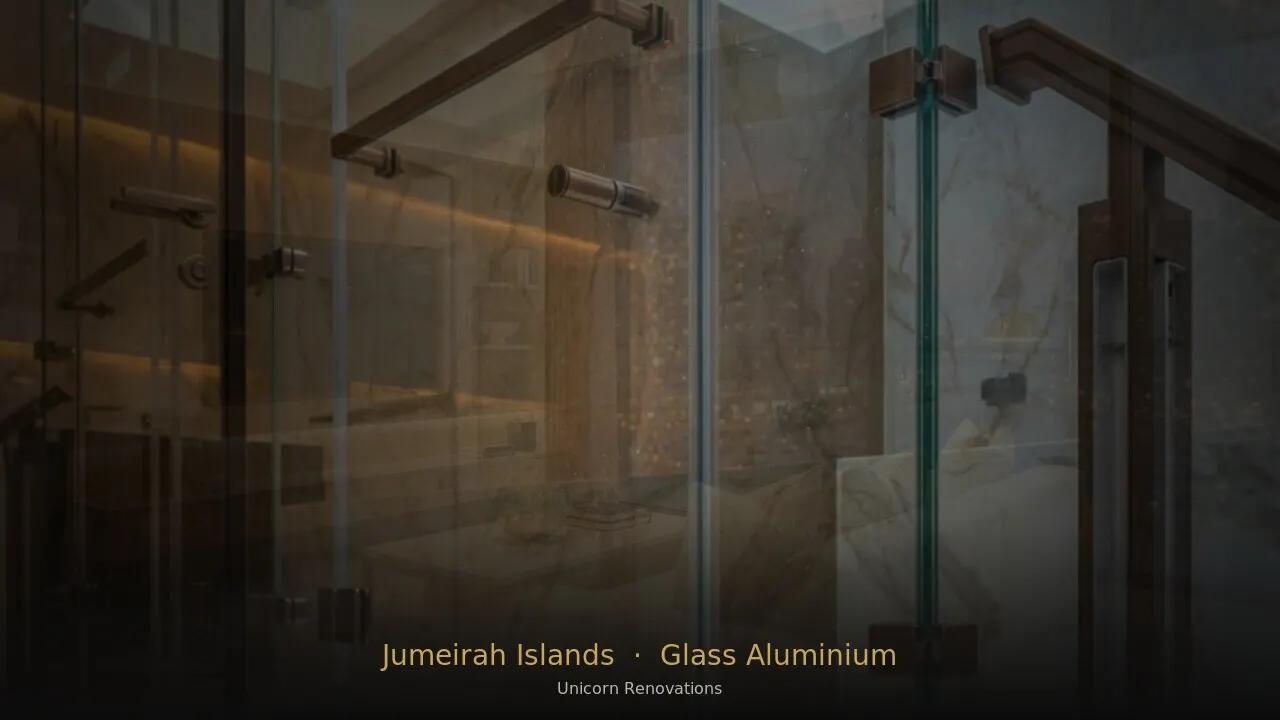 Glass & Aluminium Works in Jumeirah Islands