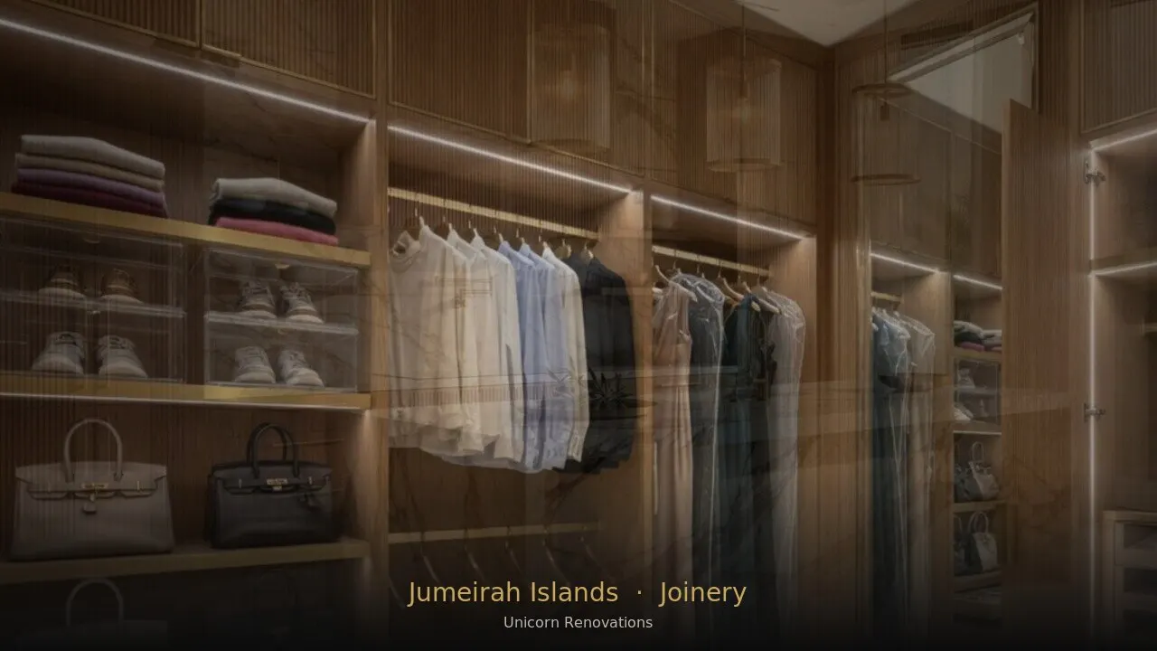 Joinery & Cabinetry in Jumeirah Islands