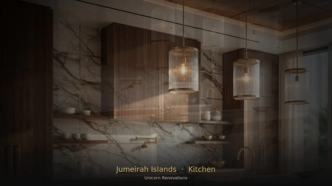 Kitchen Renovation in Jumeirah Islands