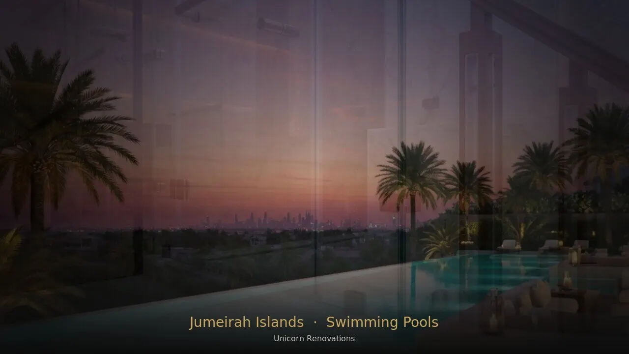 Swimming Pool Construction & Renovation in Jumeirah Islands