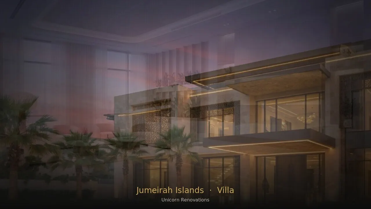 Villa Renovation in Jumeirah Islands
