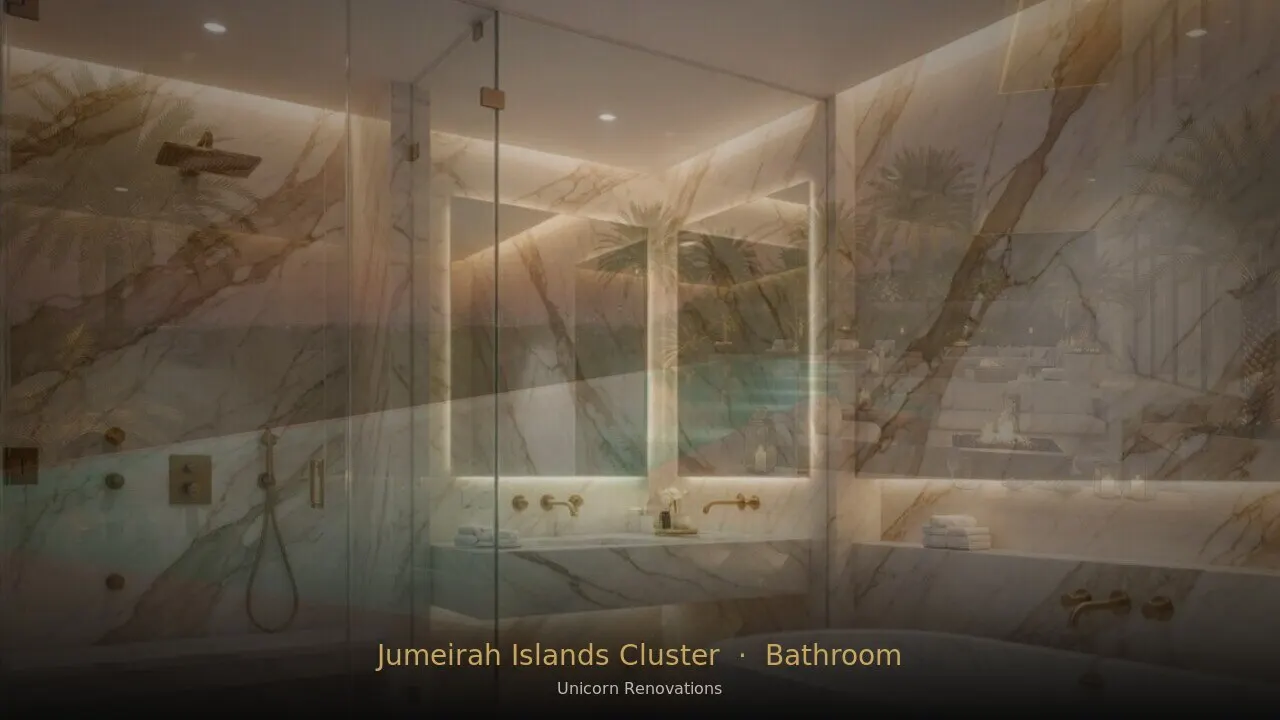 Bathroom Renovation in Jumeirah Islands Clusters