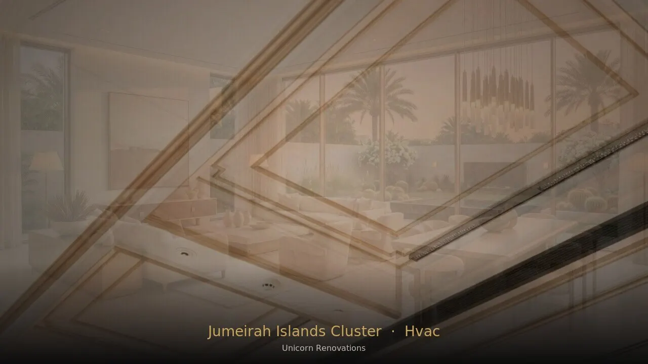 HVAC Installation in Jumeirah Islands Clusters