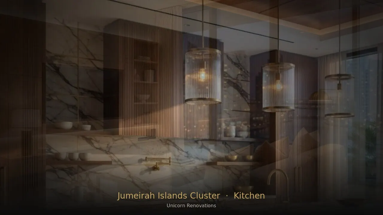 Kitchen Renovation in Jumeirah Islands Clusters