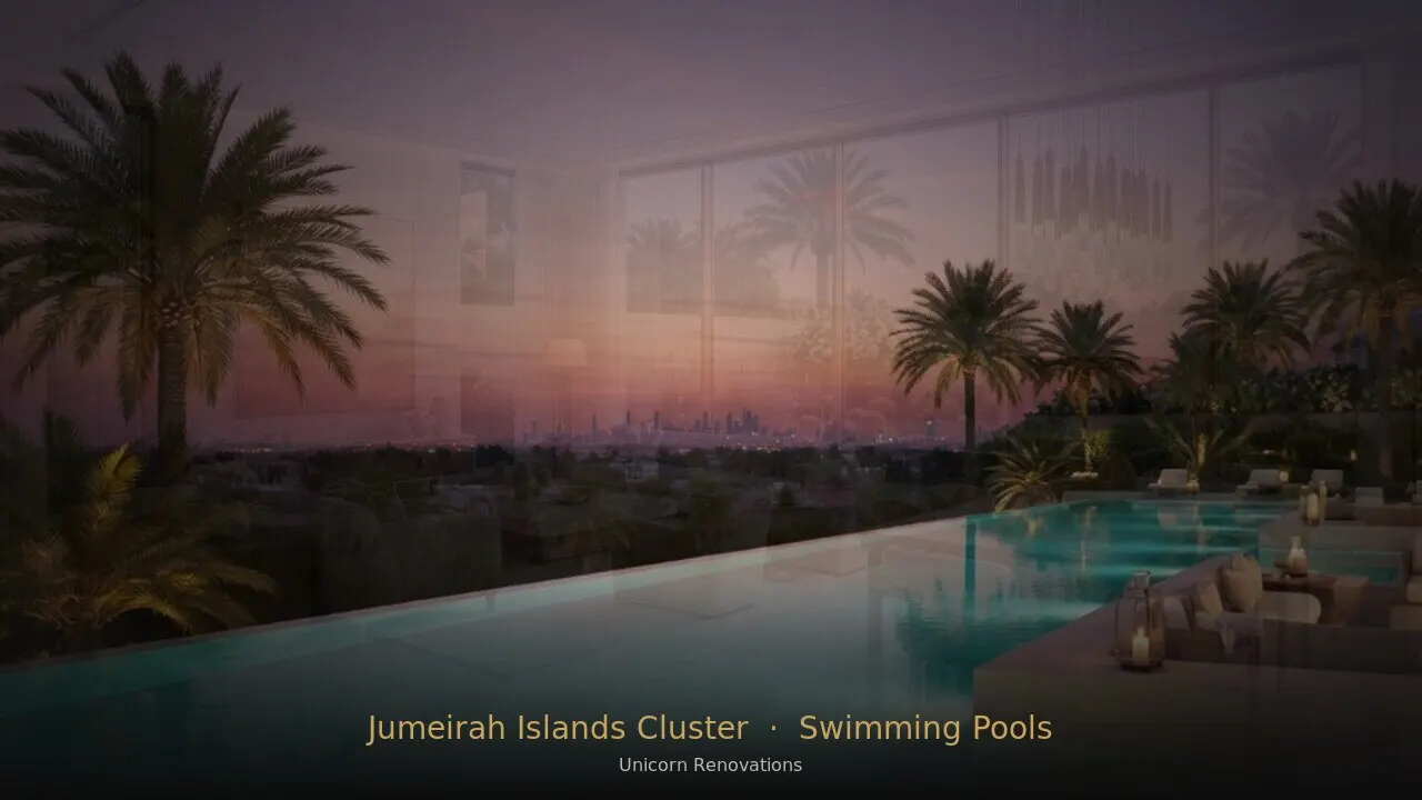 Swimming Pool Construction & Renovation in Jumeirah Islands Clusters