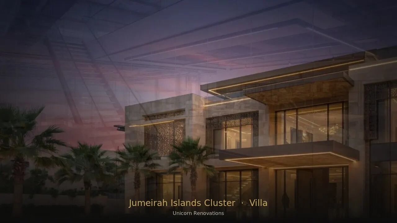 Villa Renovation in Jumeirah Islands Clusters