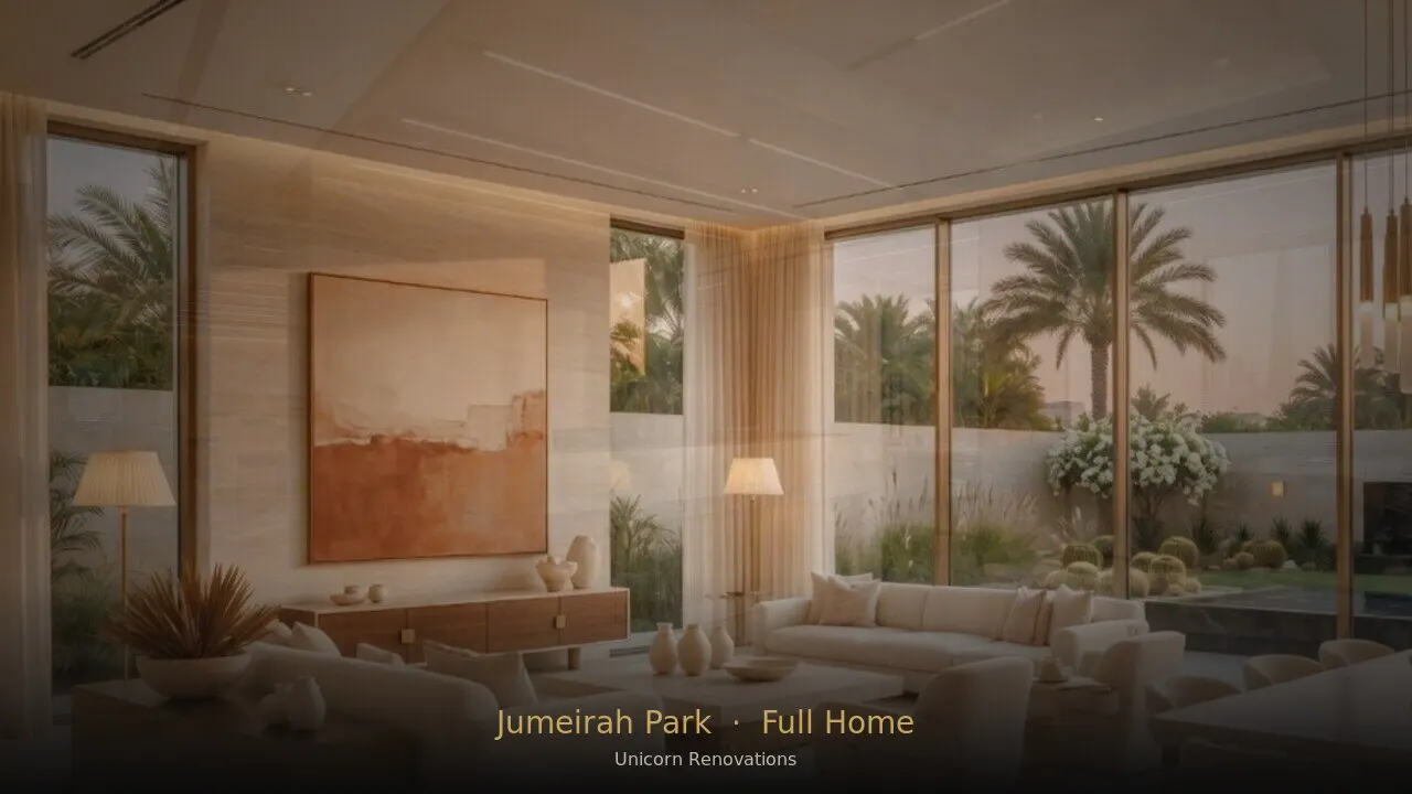 Full Home Renovation in Jumeirah Park