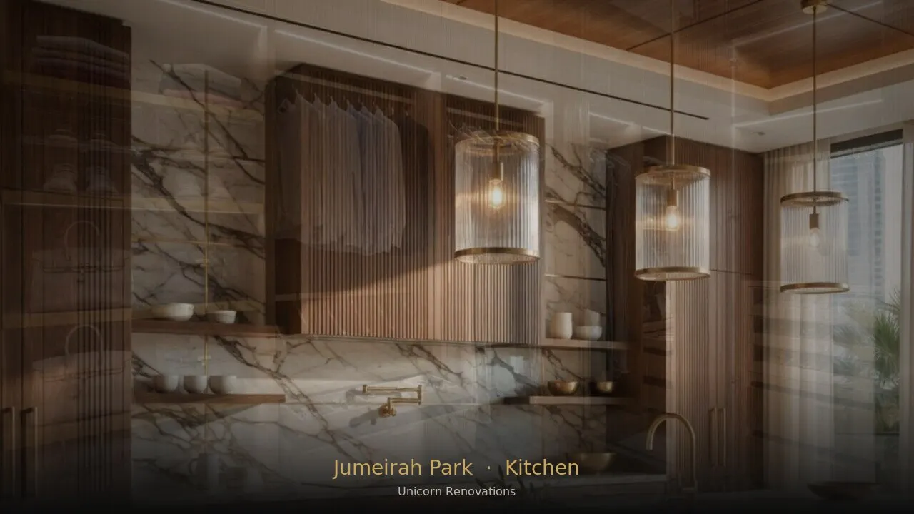 Kitchen Renovation in Jumeirah Park