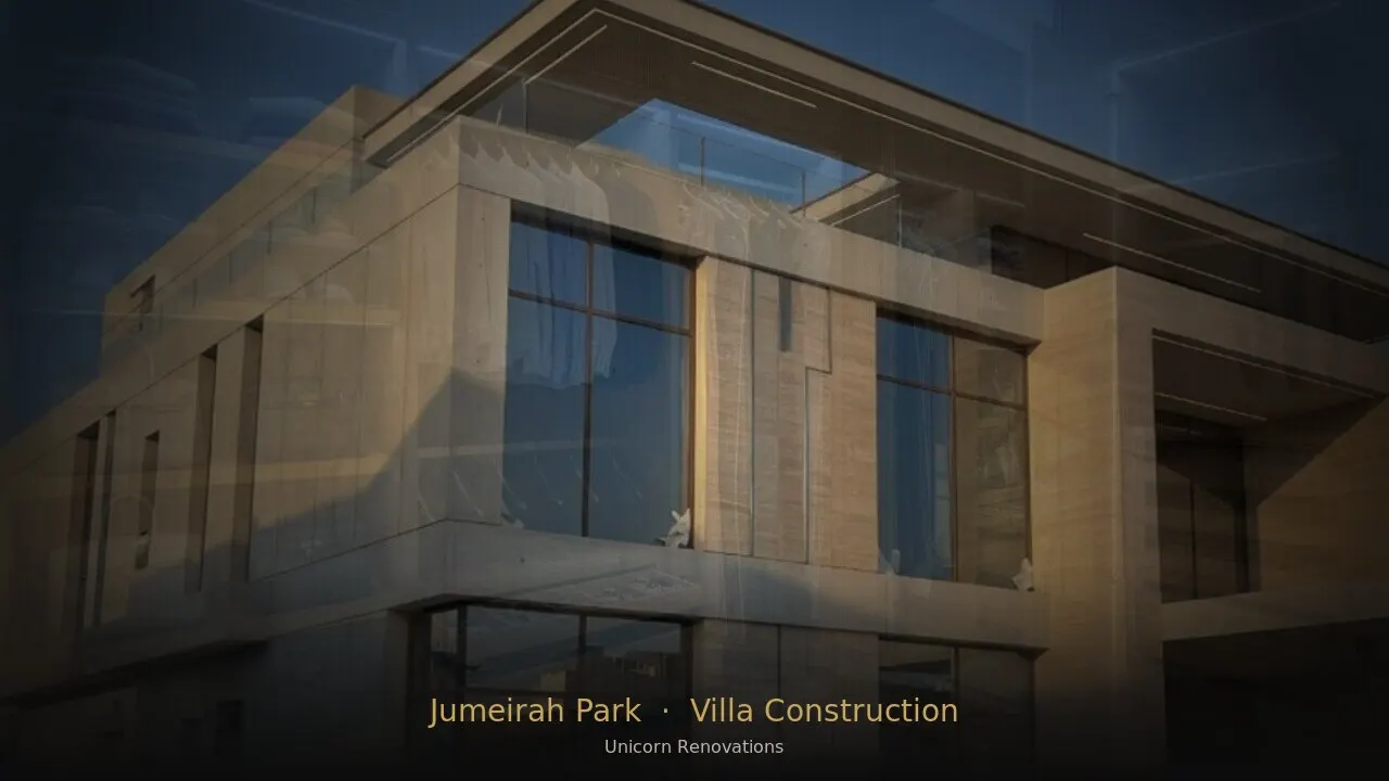 Villa Construction in Jumeirah Park