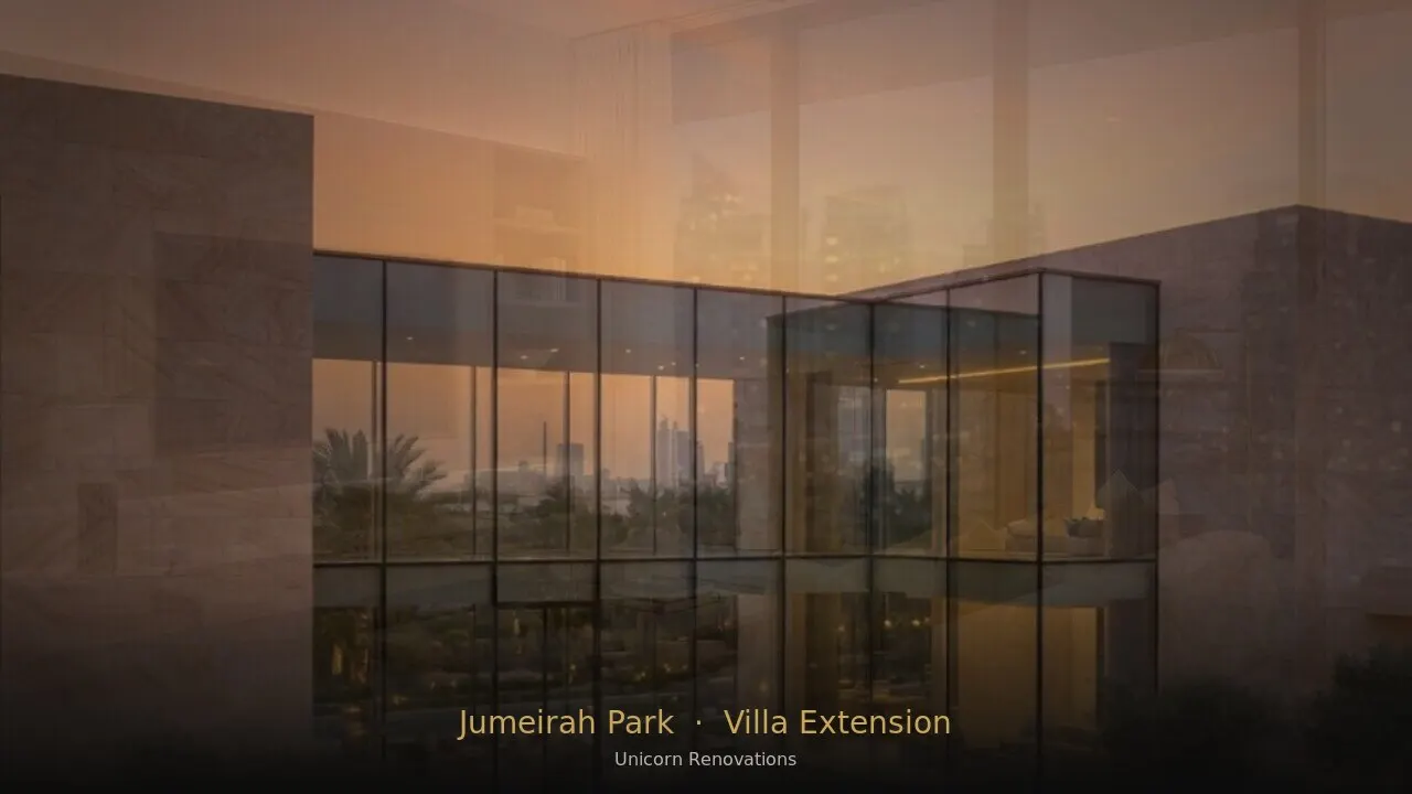 Villa Extension in Jumeirah Park