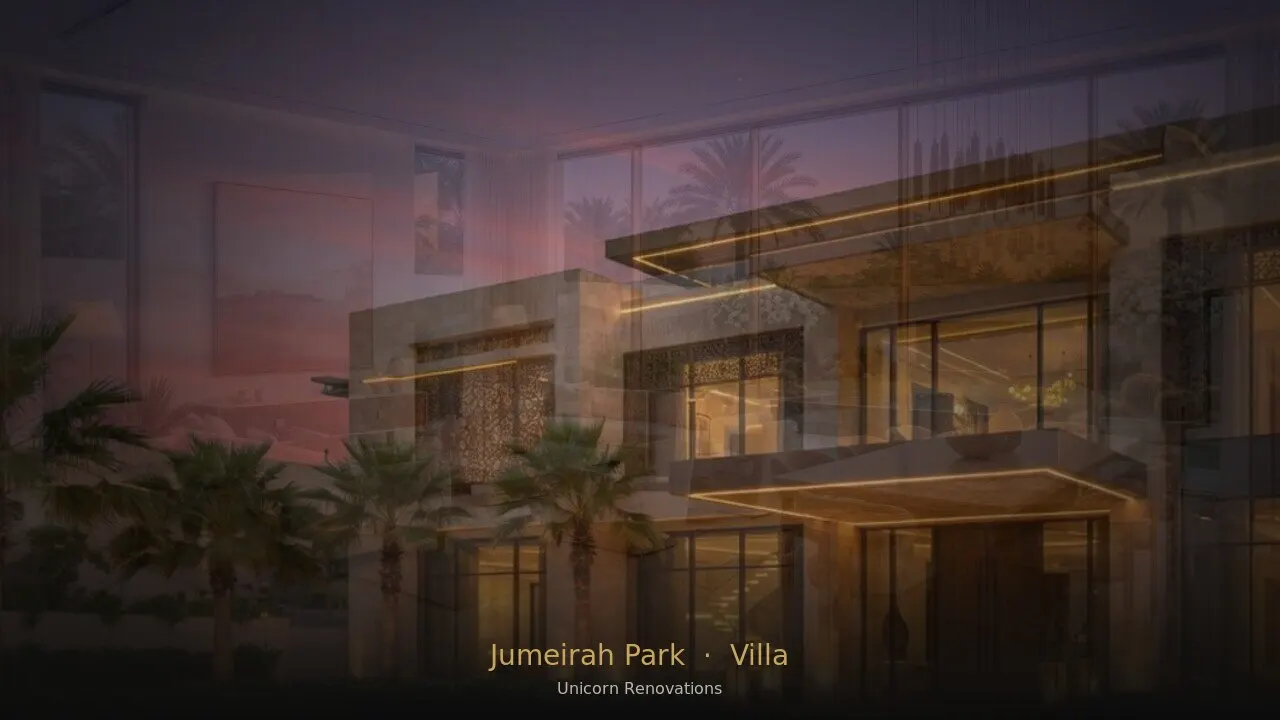 Villa Renovation in Jumeirah Park