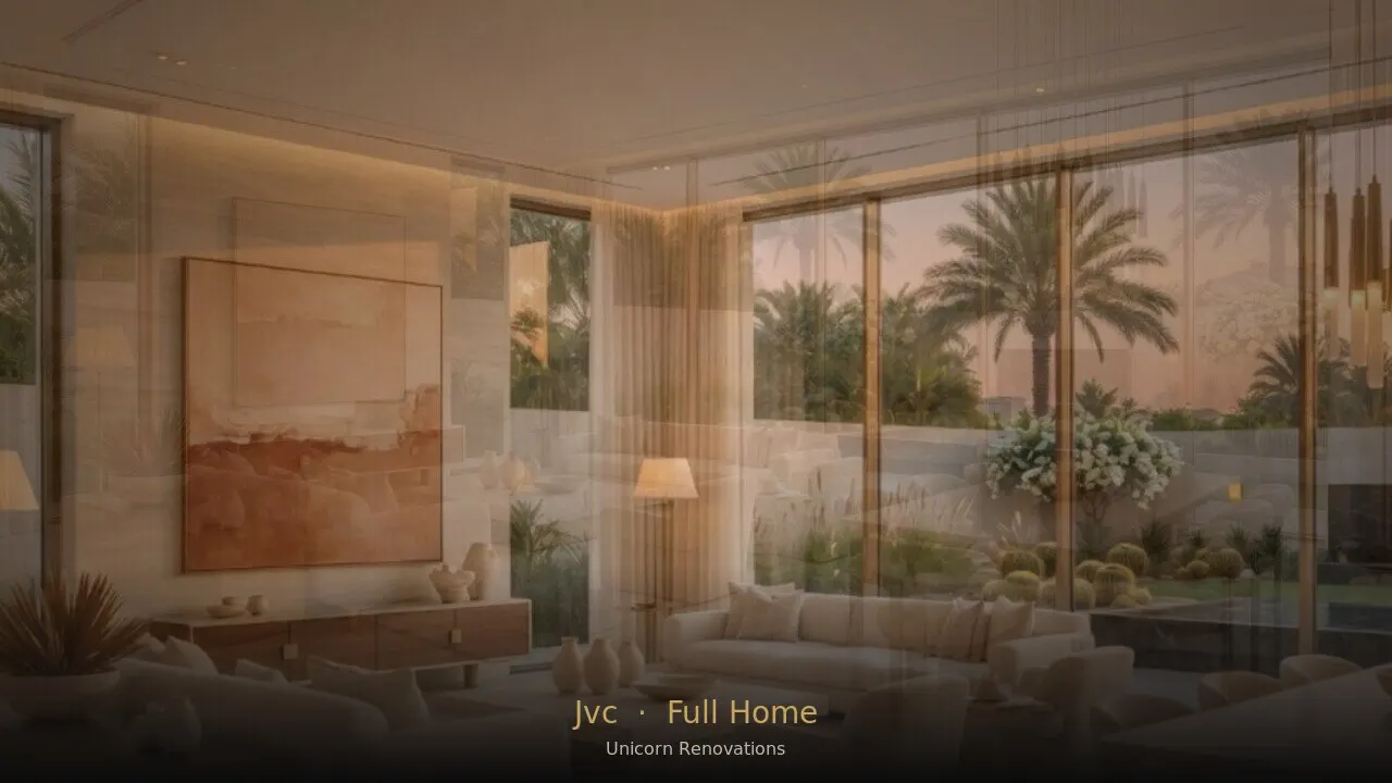 Full Home Renovation in Jumeirah Village Circle