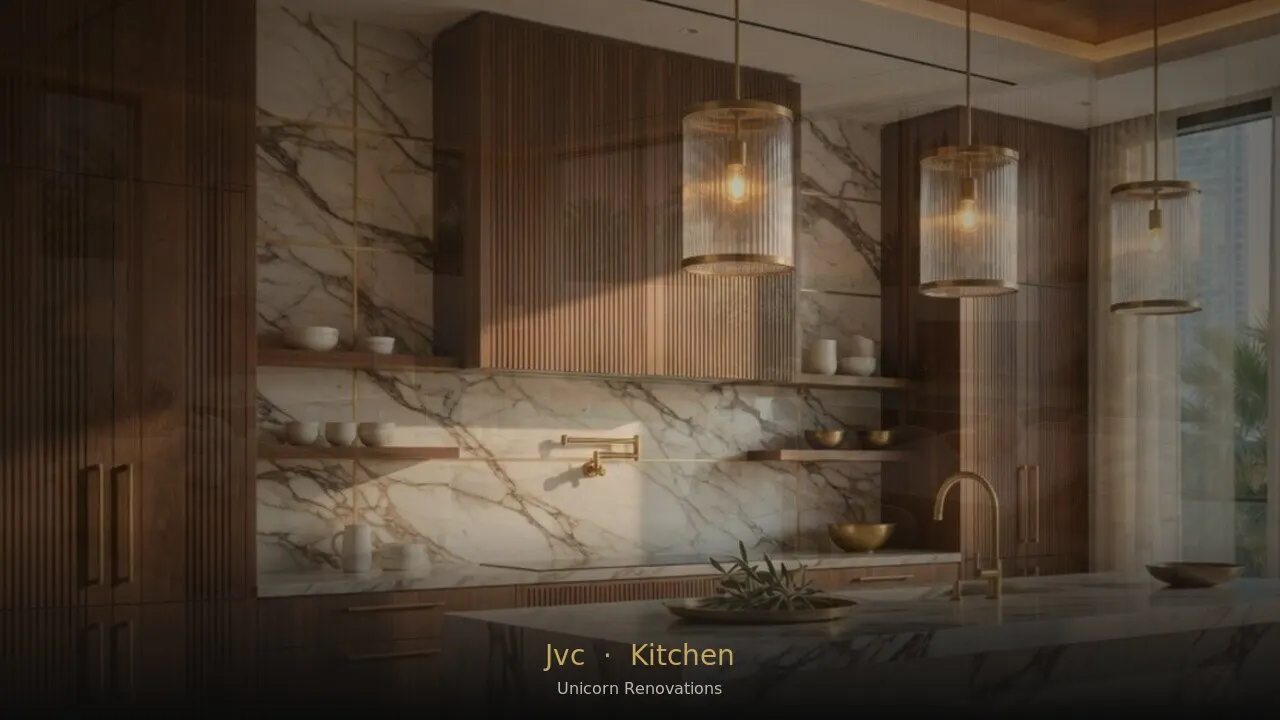 Kitchen Renovation in Jumeirah Village Circle