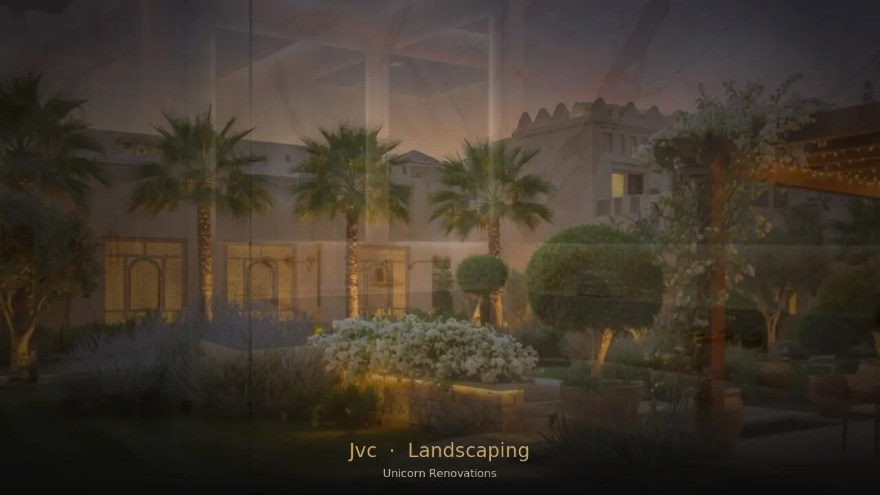 Landscaping in Jumeirah Village Circle
