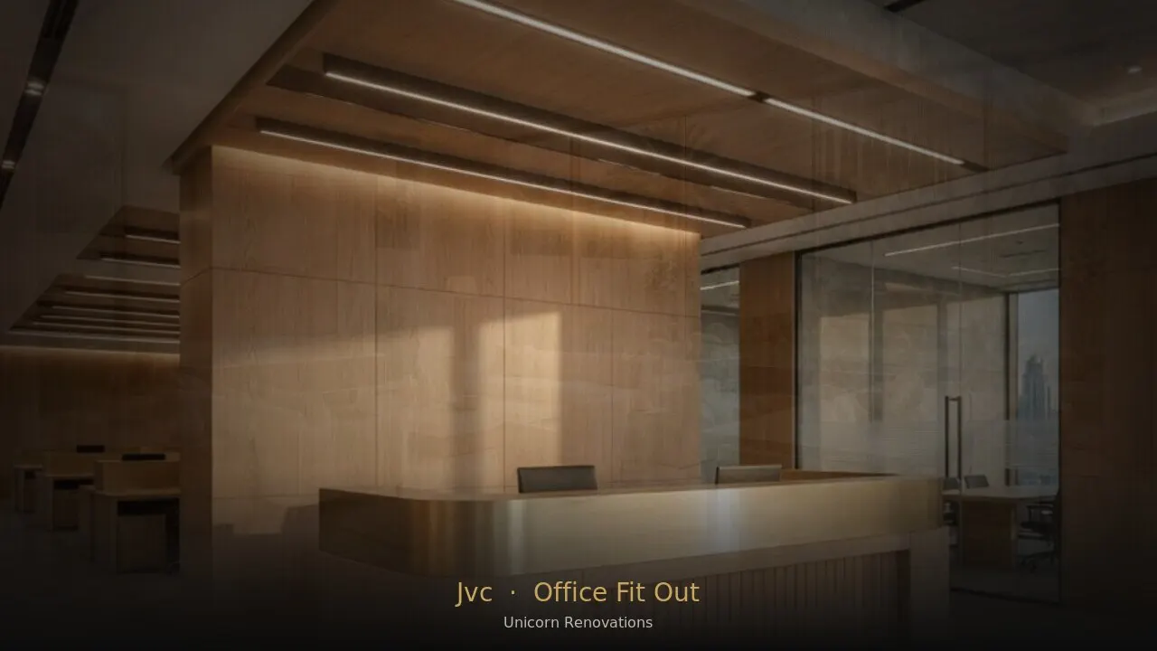 Office Fit-Out in Jumeirah Village Circle