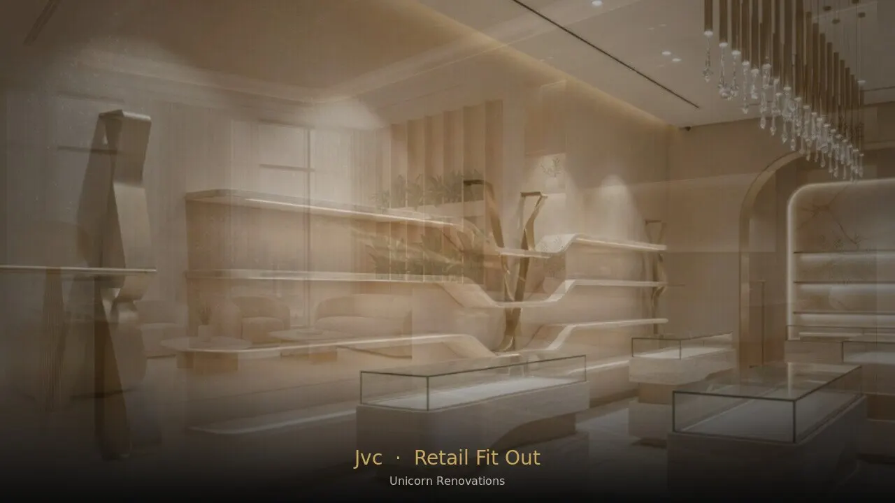 Retail Fit-Out in Jumeirah Village Circle