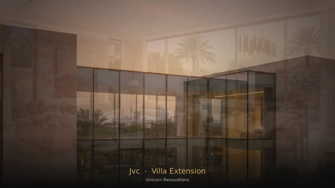 Villa Extension in Jumeirah Village Circle